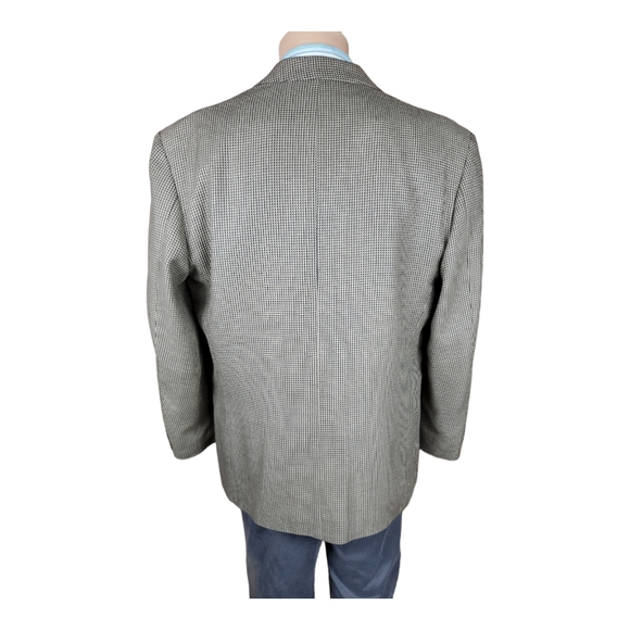 Bachrach Men Blazer Sz 42 R Silk Wool - Picture 5 of 11